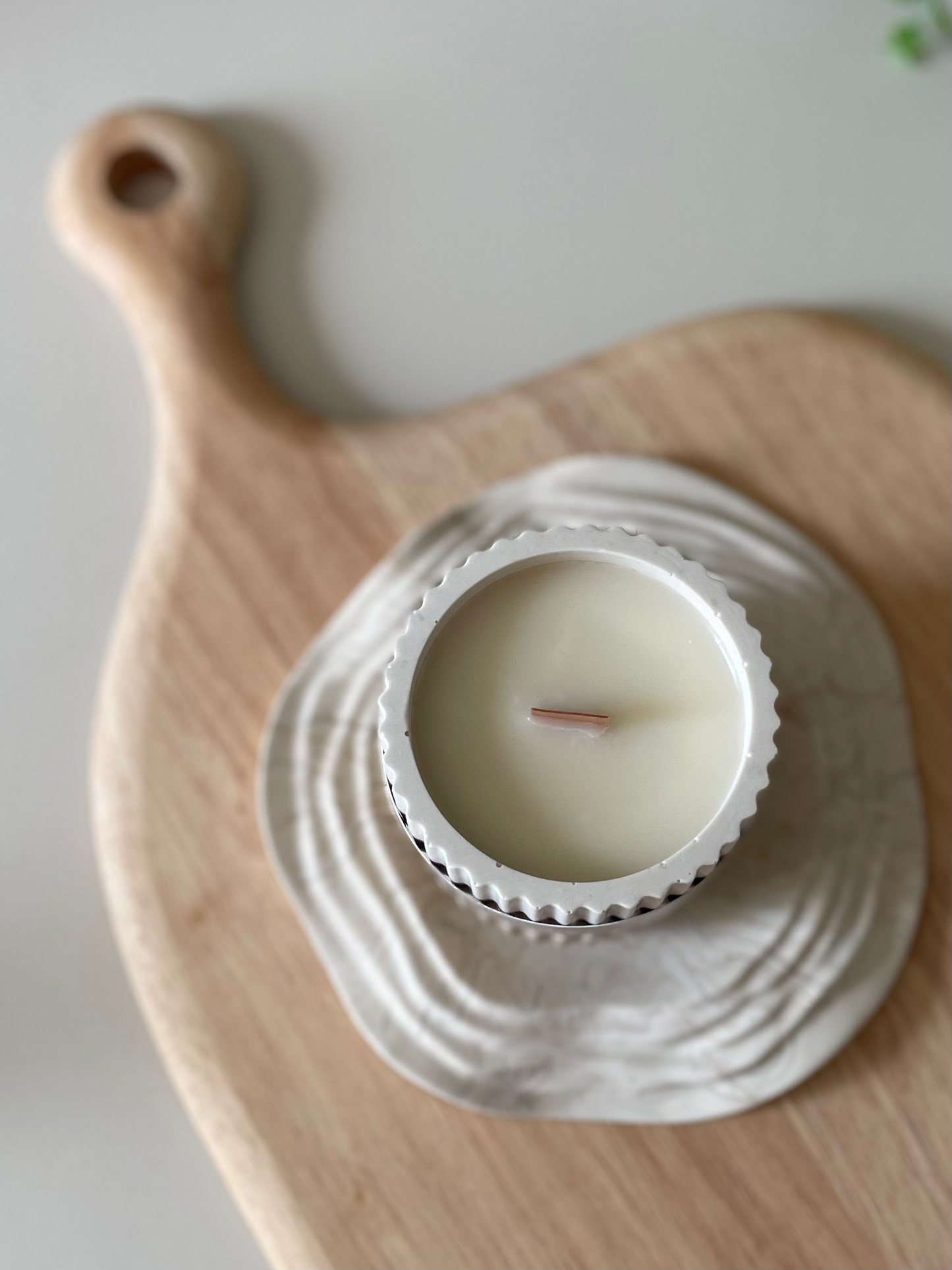 Bedtime Bliss - Lemon & Lavender Stoneware Soy Wax Candle
