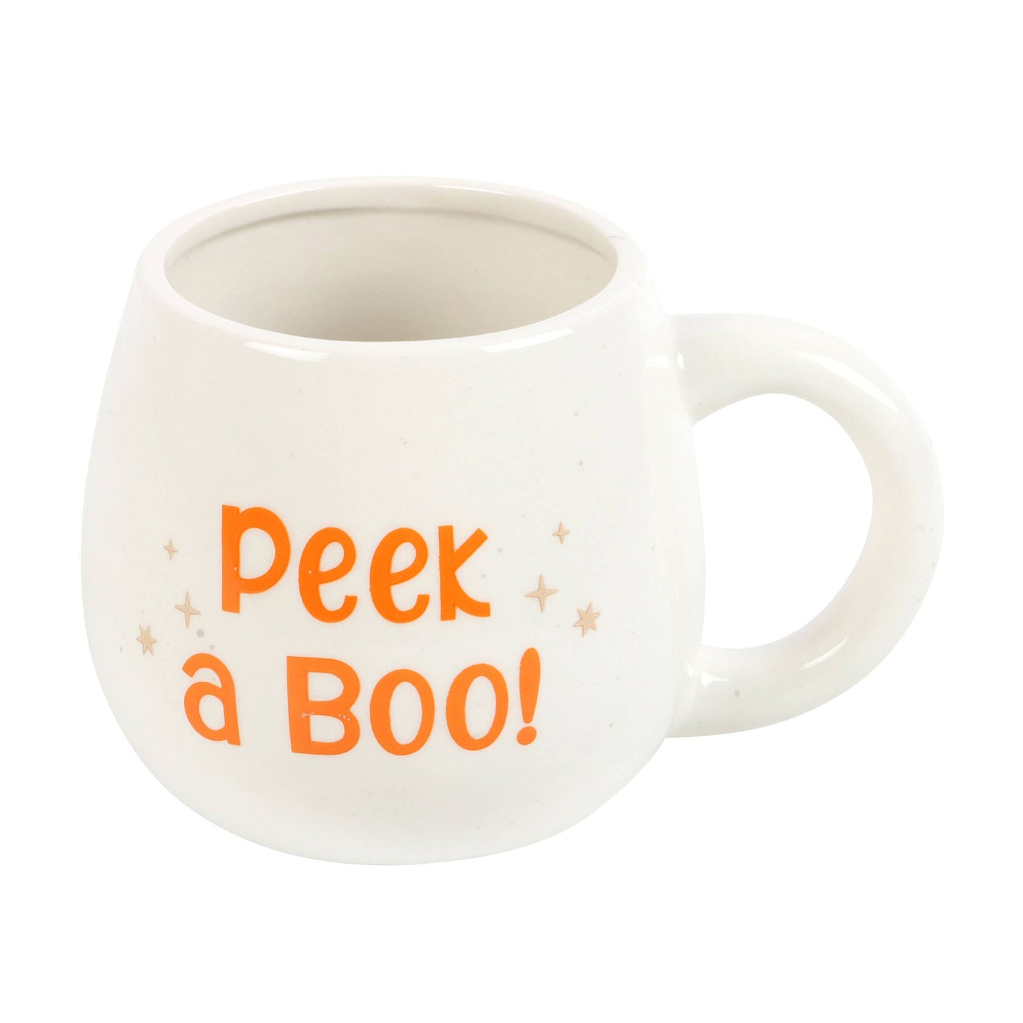 Peekaboo Ghost Rounded Halloween Krus