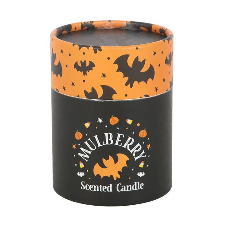 Halloween Bat Print Mulberry Lys
