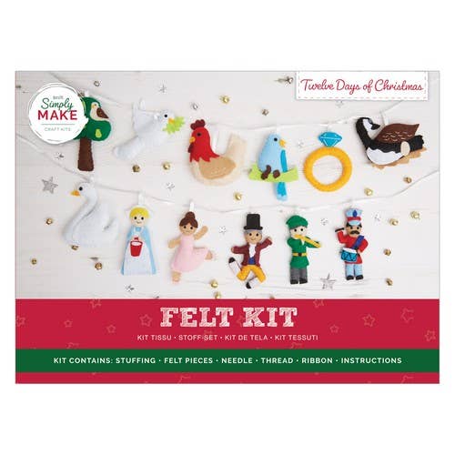 HOBBYKIT – “12 DAYS OF CHRISTMAS” GIRLANDER 🎄✨