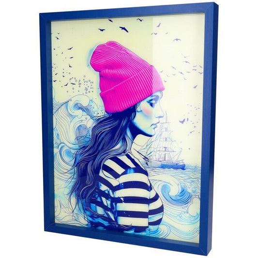 Love Frames – Glassbilde “Sailor Woman” 35×45 cm