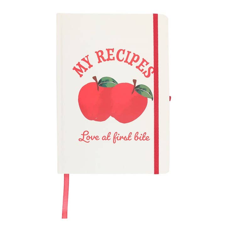 My Recipes A5 Notatbok med penn