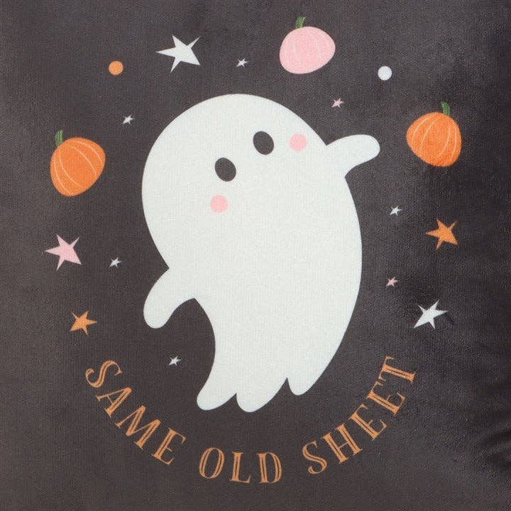 Square Same Old Sheet Halloween Ghost Pute