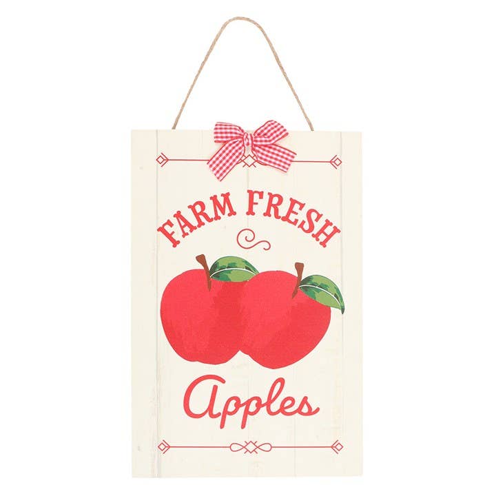 Farm Fresh Apples Skilt