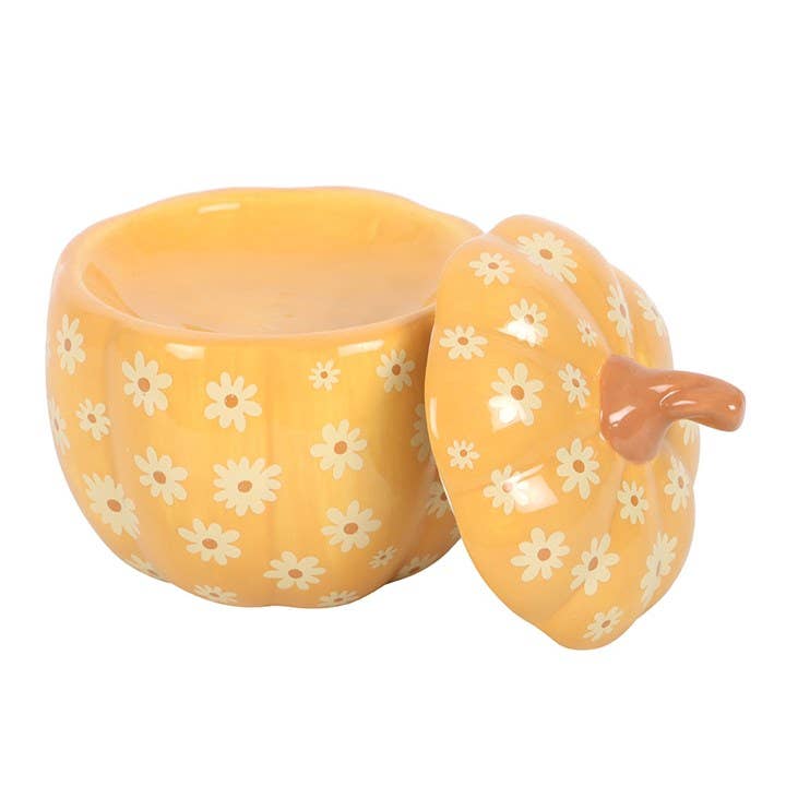 Groovy Floral Pumpkin Duftbrenner