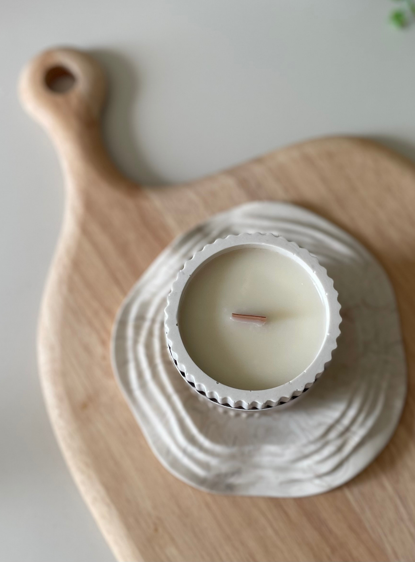 Cookie Crumbs Stoneware Soy Wax Candle / Scandi Inspired