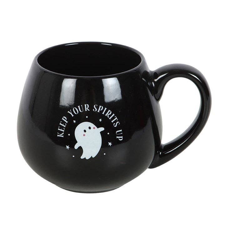 Keep Your Spirits Up Rounded Halloween Ghost Krus