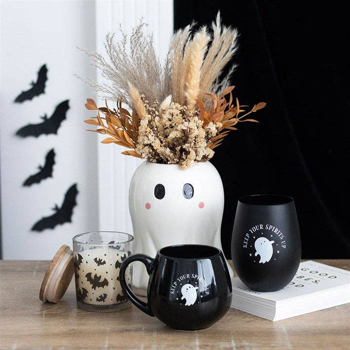 Halloween Bat Print Mulberry Lys