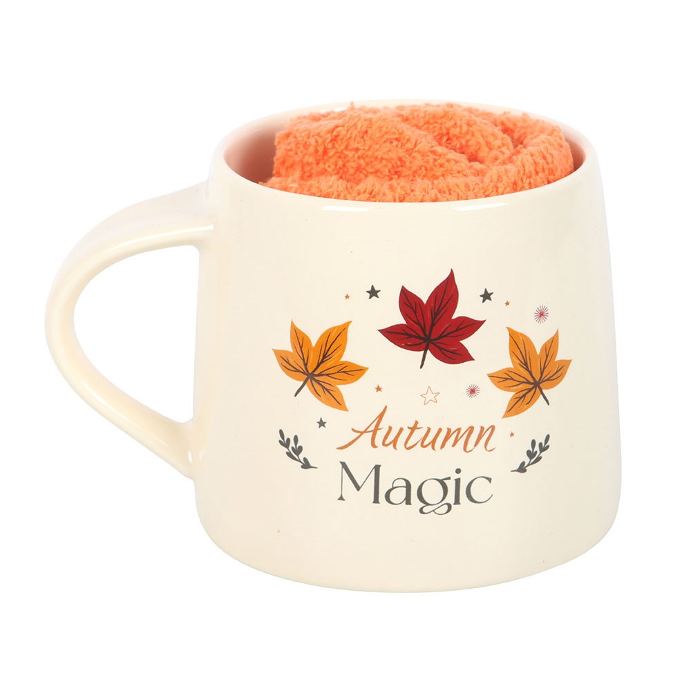 Autumn Magic Gavesett kopp m/sokker