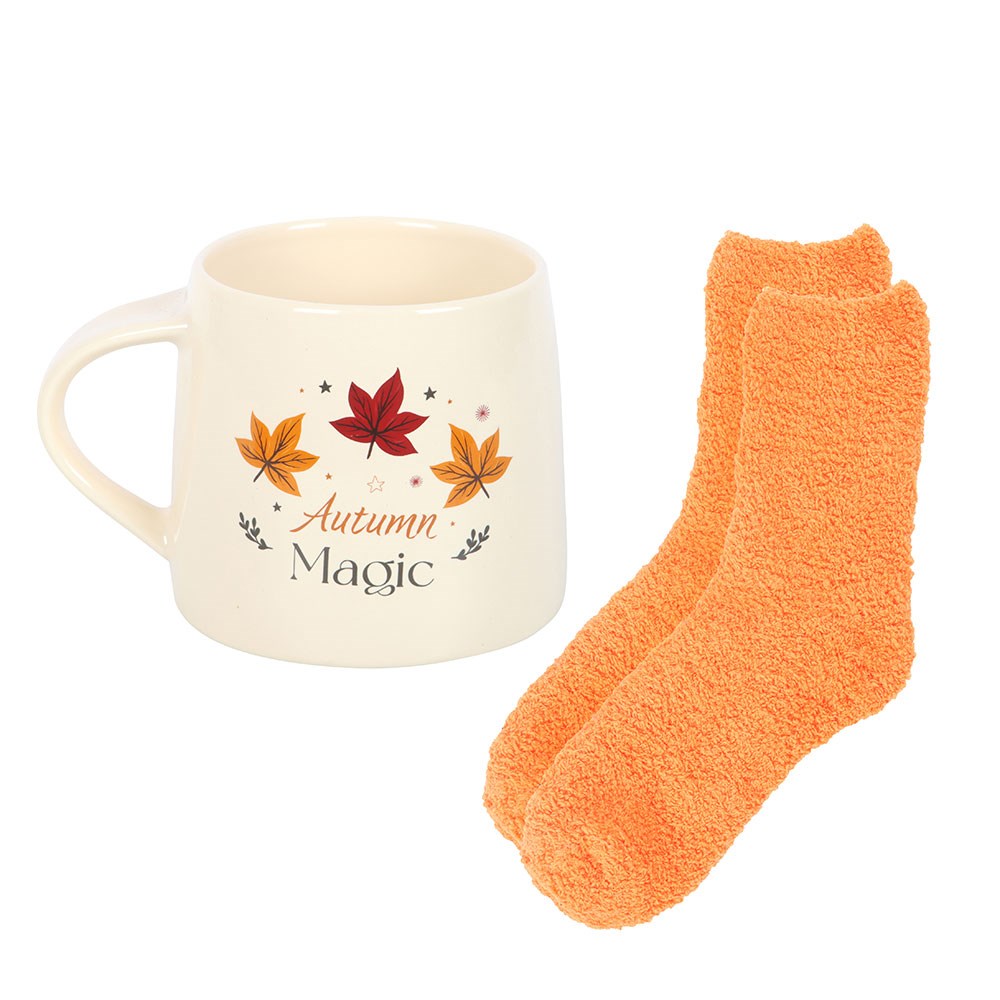 Autumn Magic Gavesett kopp m/sokker