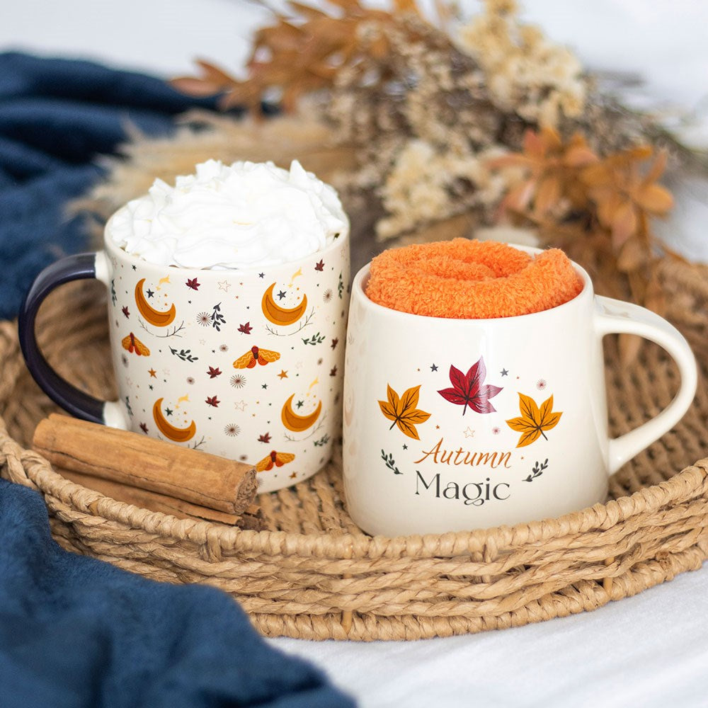 Autumn Magic Gavesett kopp m/sokker