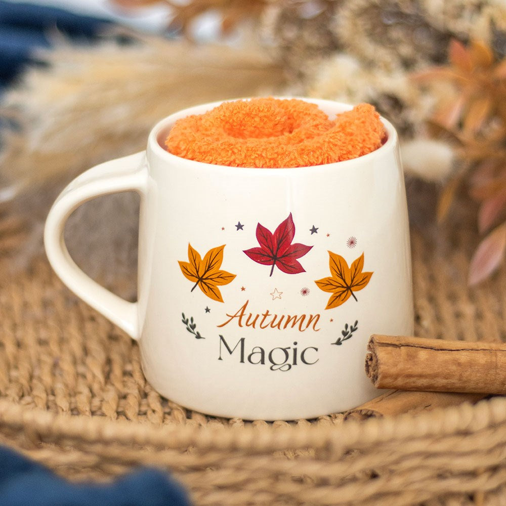 Autumn Magic Gavesett kopp m/sokker