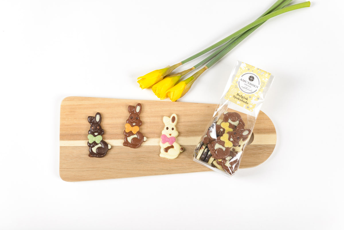 Amundsen happy bunnies - Belgisk Sjokolade