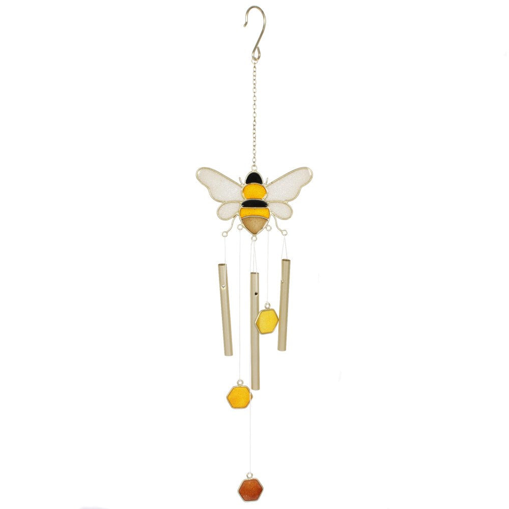 Bee & Honeycomb Vindspill