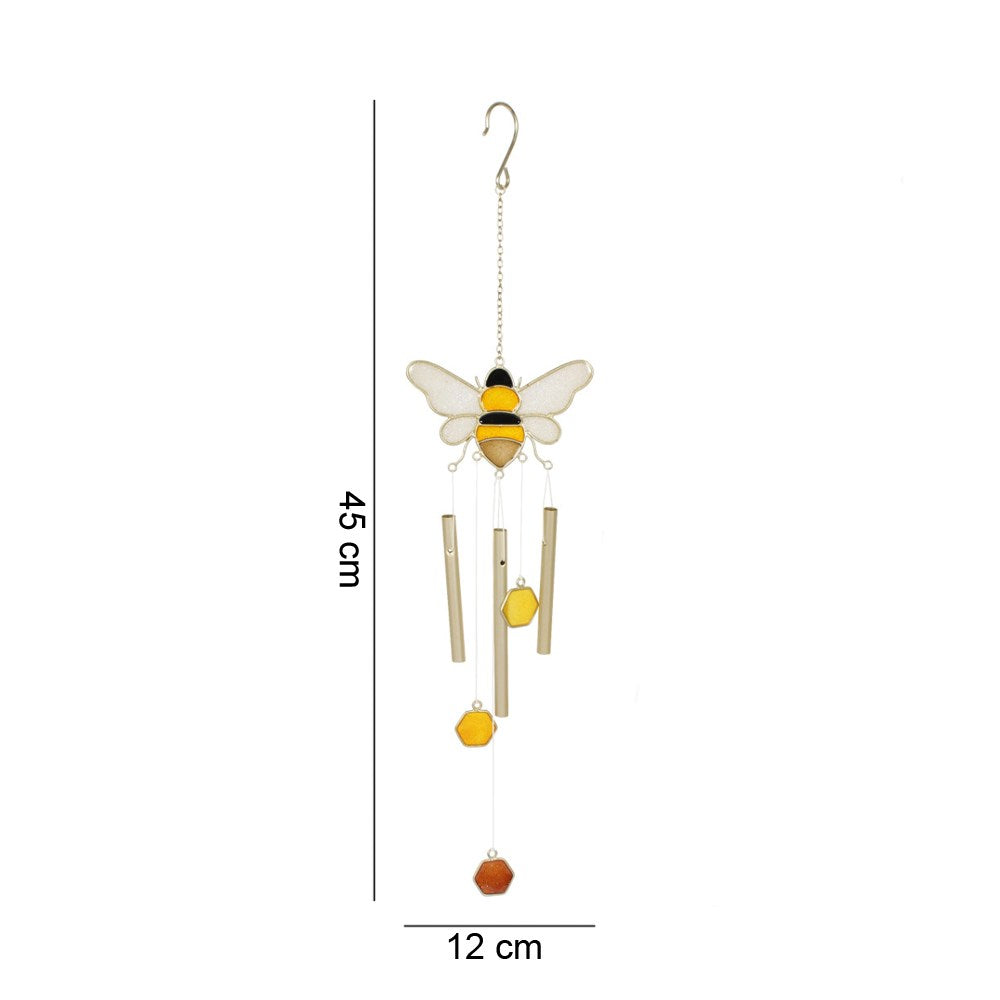 Bee & Honeycomb Vindspill