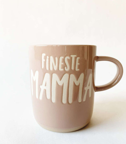 Krus H 9,5 Cm «Fineste Mamma»