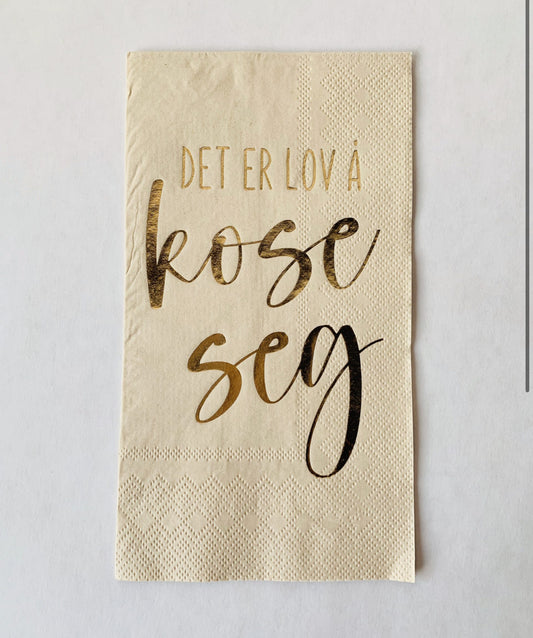 Servietter Kose Seg