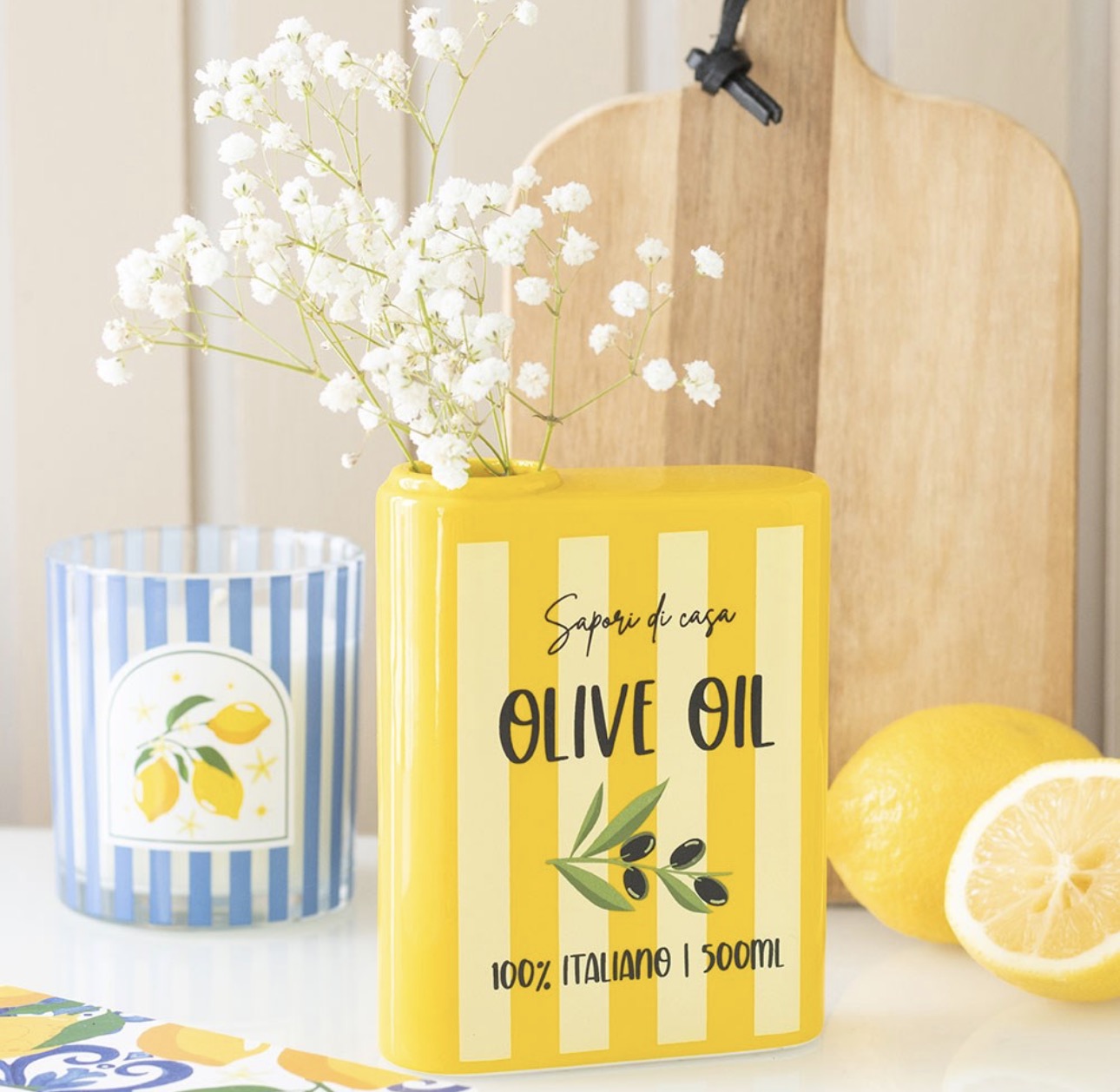 Olive Oil Vase