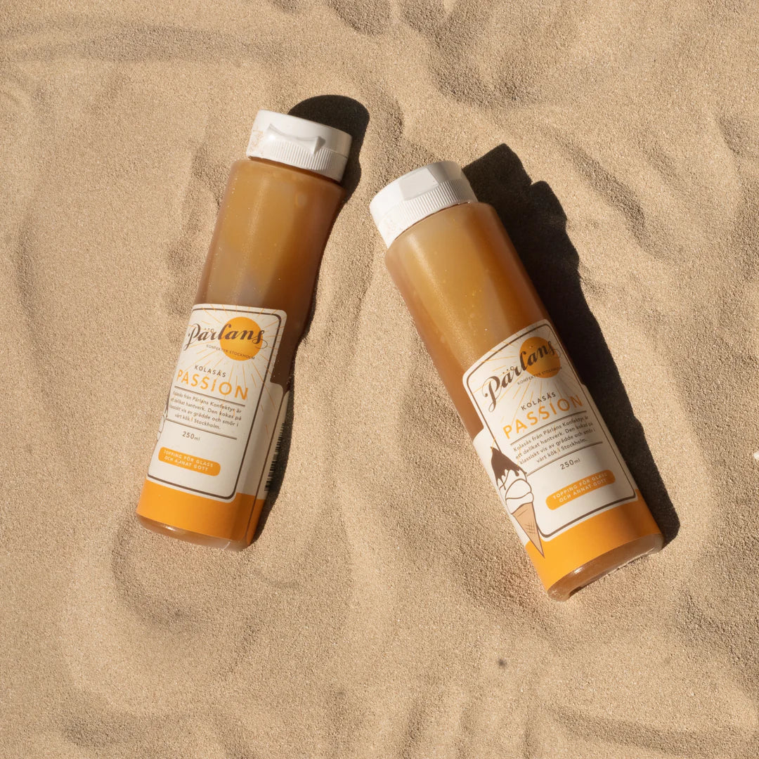 Passionfruit - Karamellsaus - Squeeze flaske
