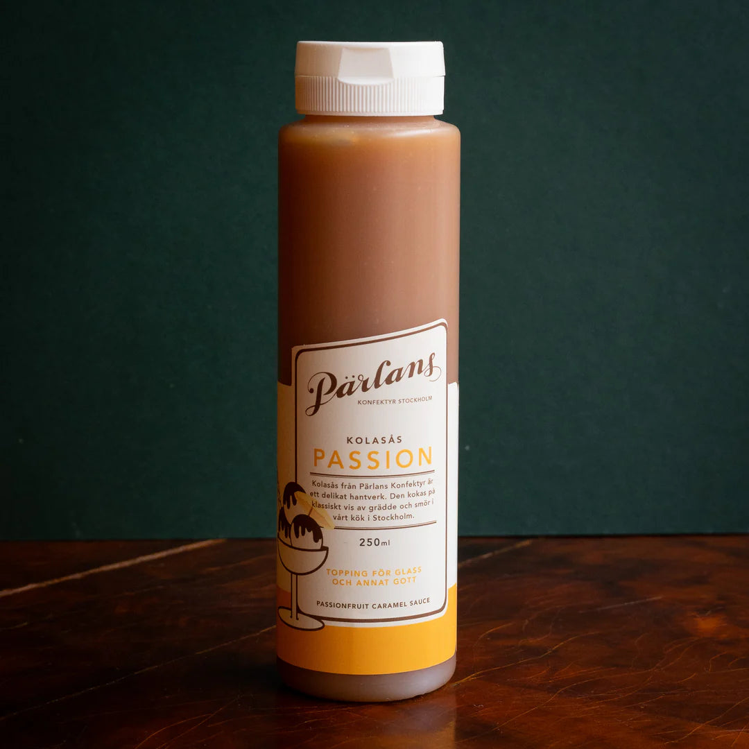 Passionfruit - Karamellsaus - Squeeze flaske