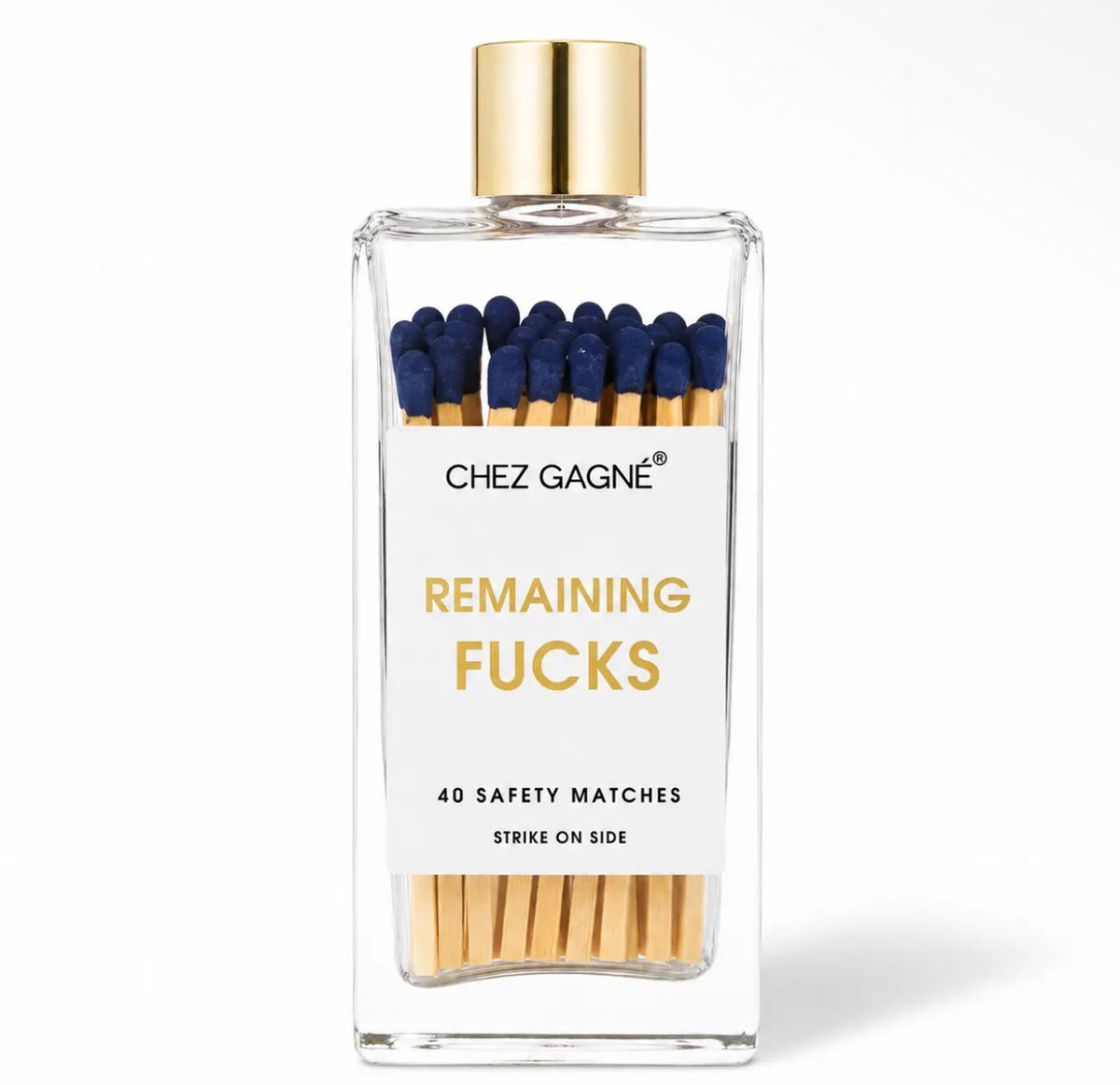 Remaining Fucks – Fyrstikker i glassflaske