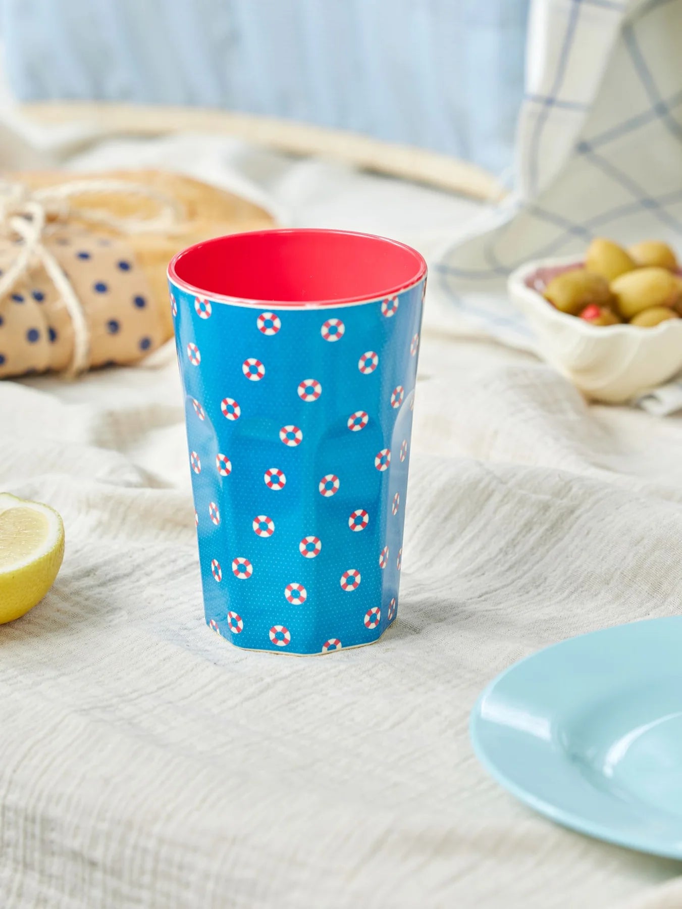 Melaminkopp m/ livbøyemotiv 13cm