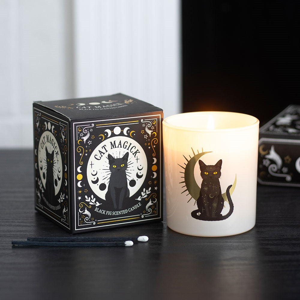 Black Cat Magick duftlys – Black Fig
