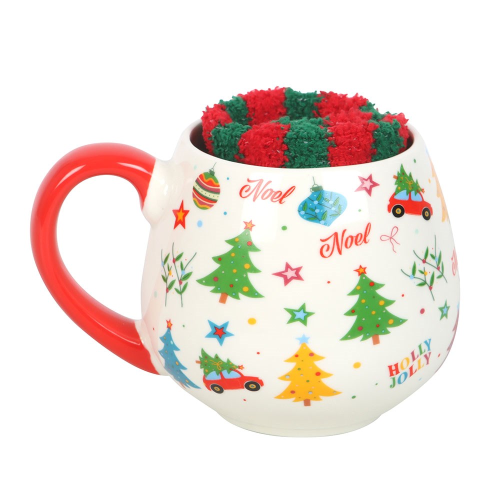Nostalgic Christmas – Krus og sokkesett 🎄☕