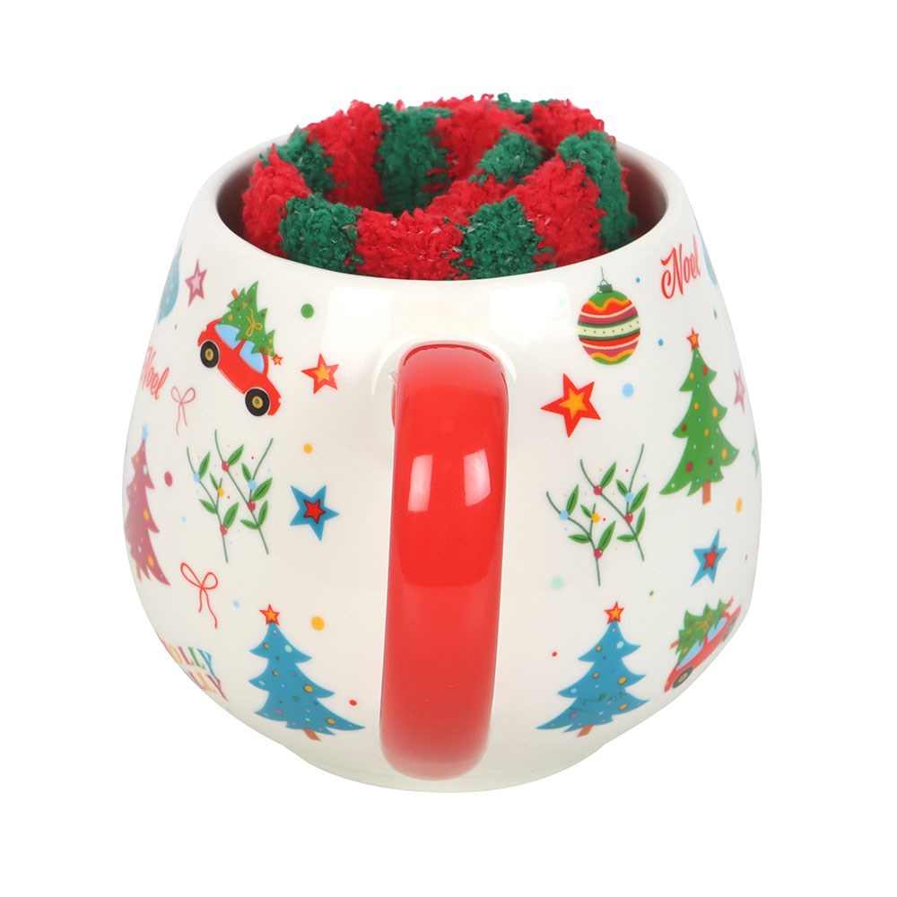 Nostalgic Christmas – Krus og sokkesett 🎄☕