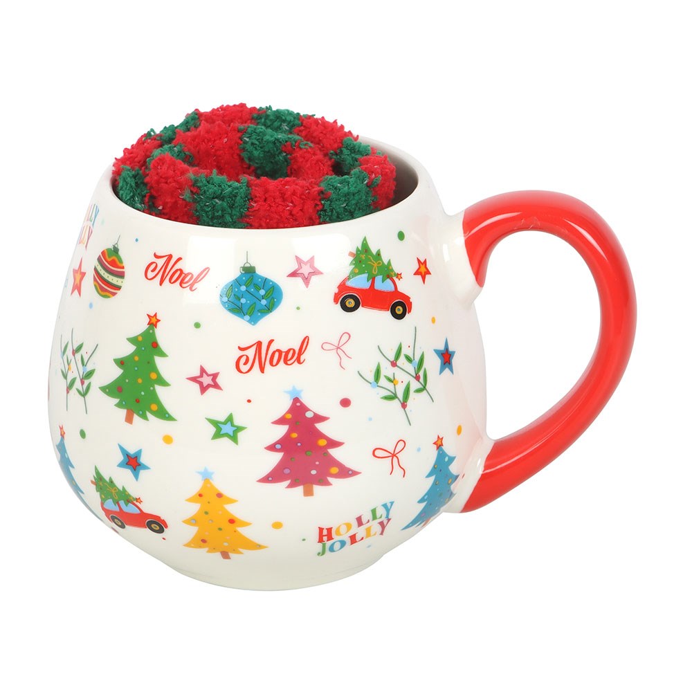 Nostalgic Christmas – Krus og sokkesett 🎄☕