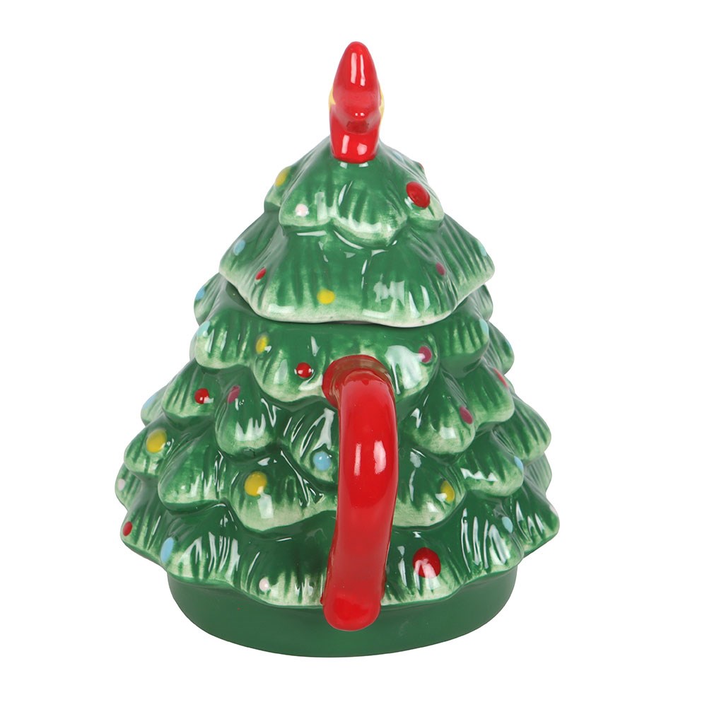 Nostalgic Christmas Tree – Krus med lokk 🎄☕