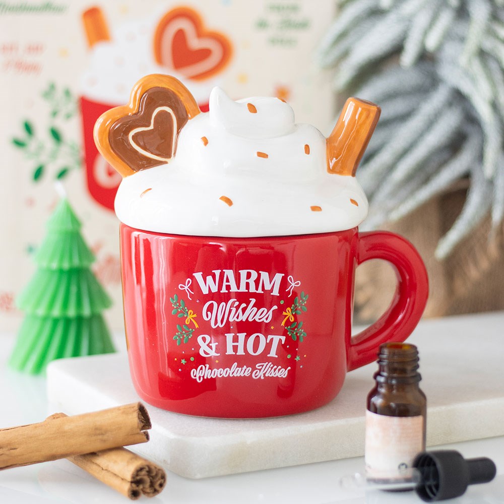 Hot Chocolate Kopp Olje-/Voksbrenner âđ«