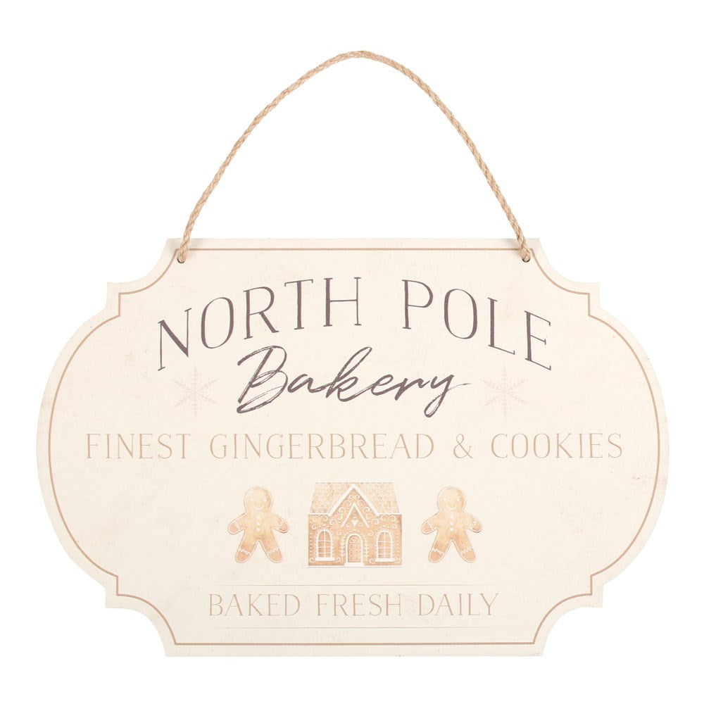 North Pole Bakery Hengende Skilt