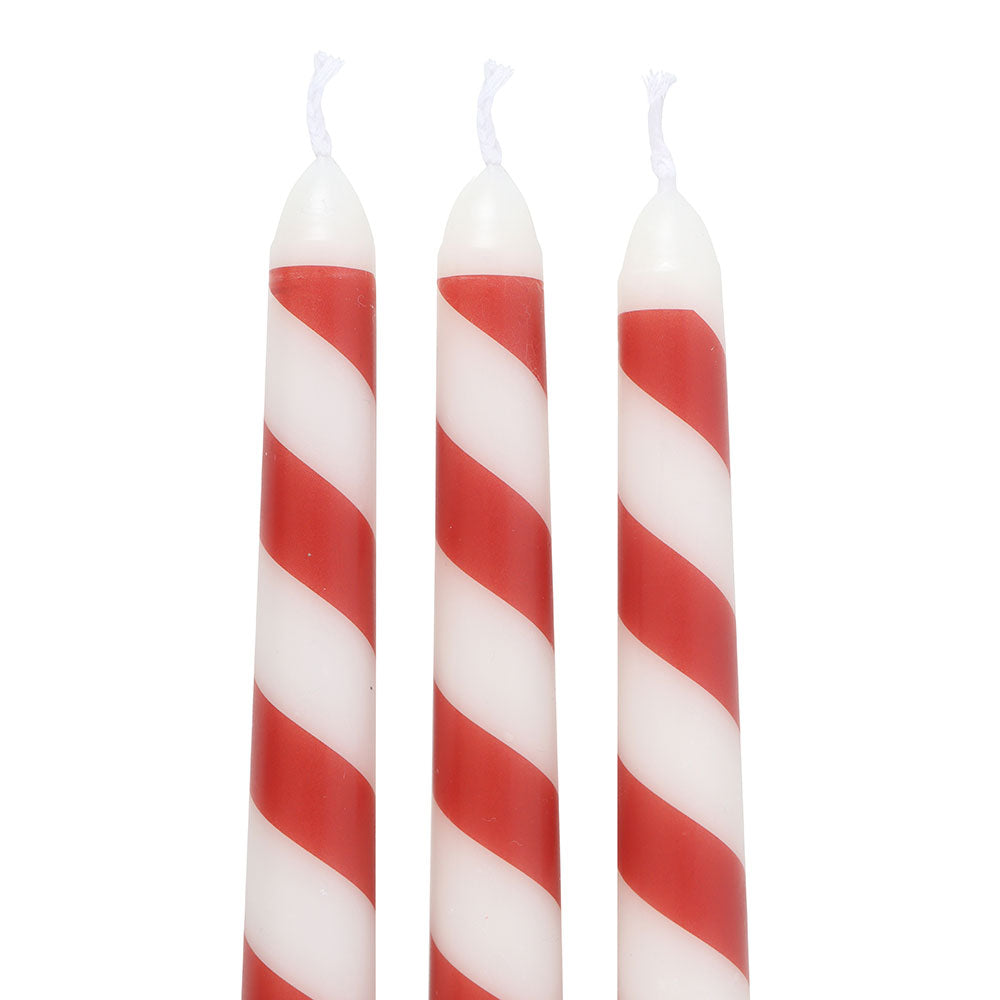 Set of 3 Candy Cane – Stakelys 🍬🕯️