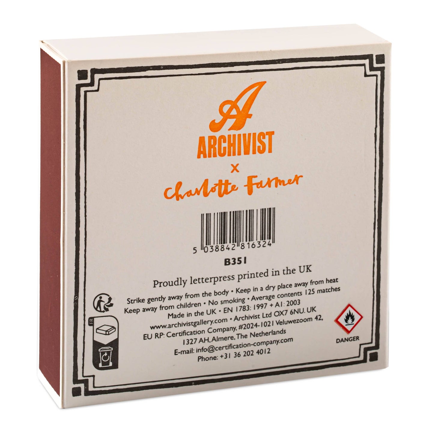 Spooky Matches Matchbox | Fyrstikker đ