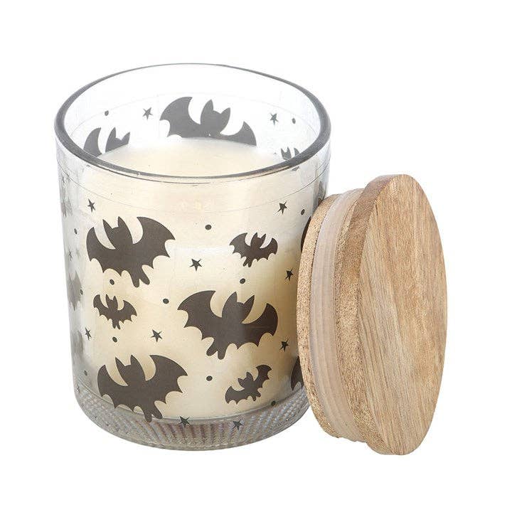 Halloween Bat Print Mulberry Lys