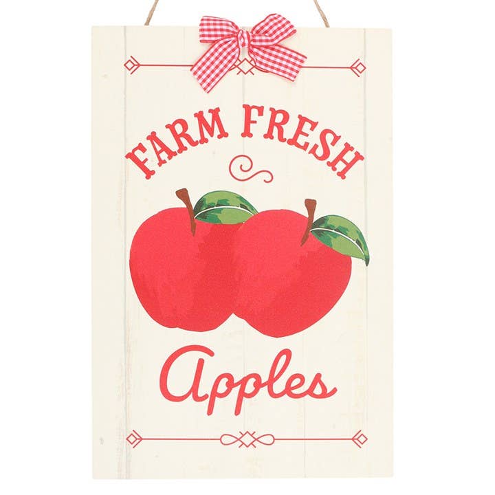 Farm Fresh Apples Skilt