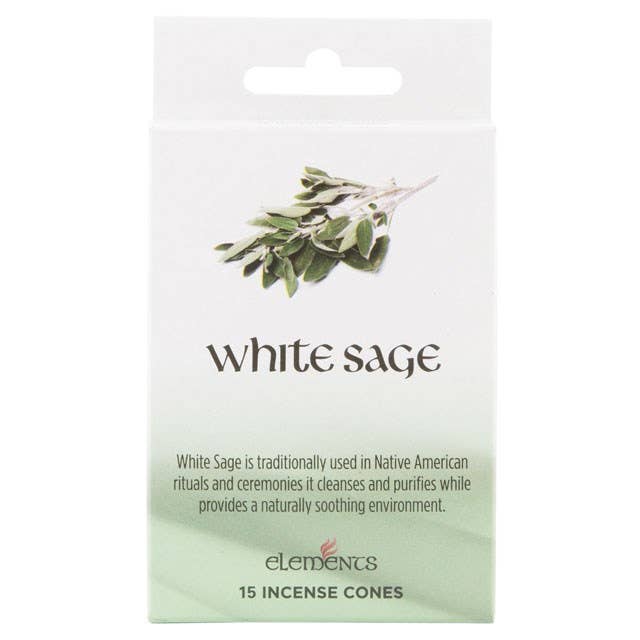 Røkelsekjegler White Sage