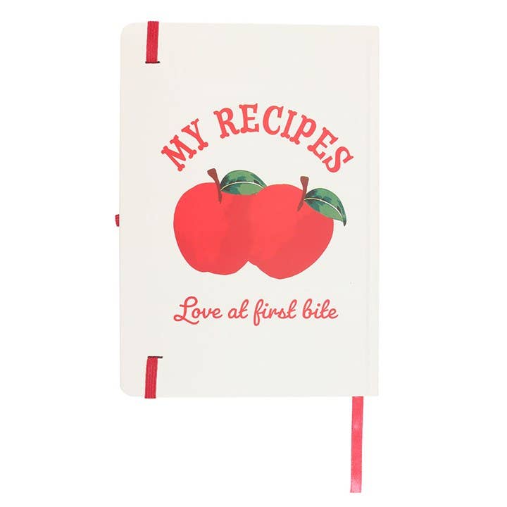 My Recipes A5 Notatbok med penn