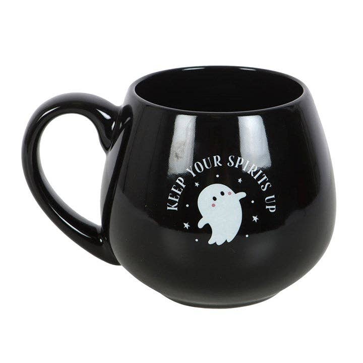 Keep Your Spirits Up Rounded Halloween Ghost Krus