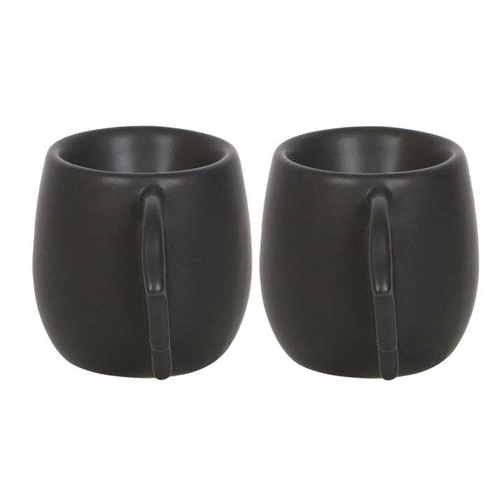 Gothic Bat Wing Halloween Eggekopp sett