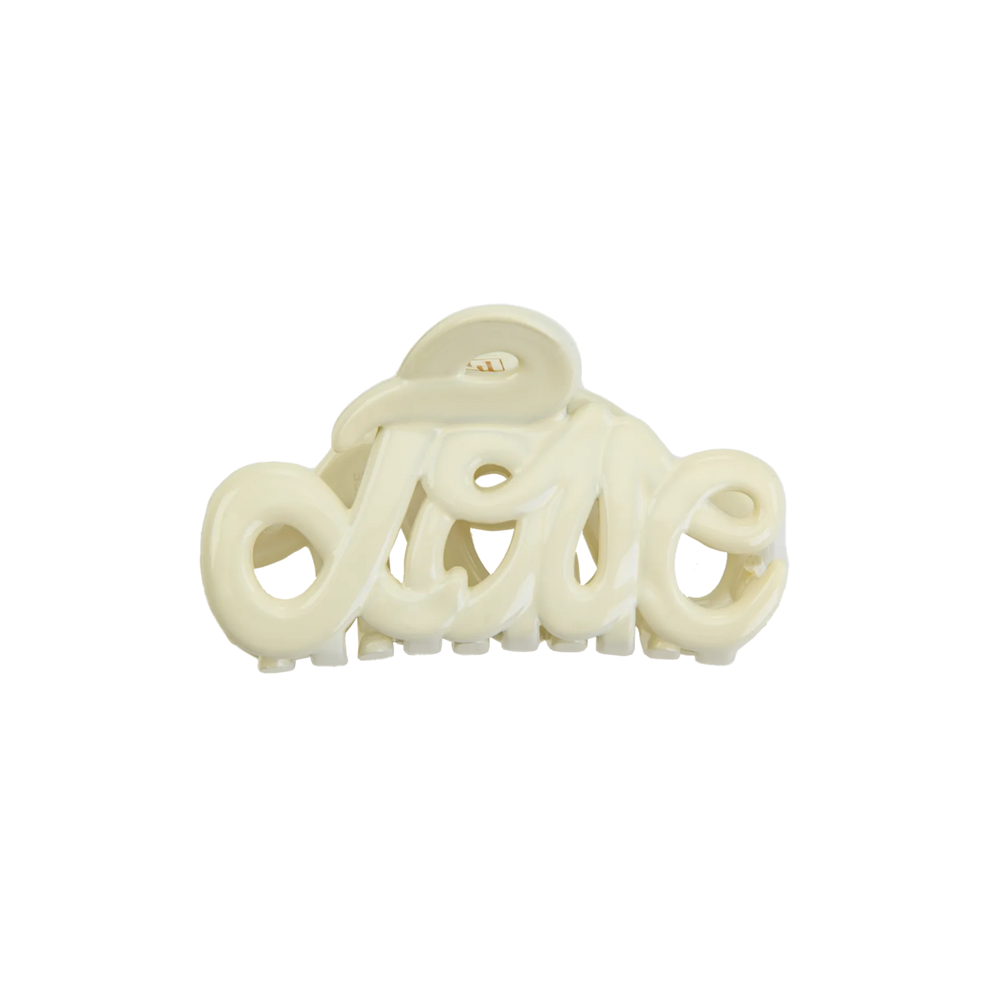 Love Hårklemme 5cm Ivory
