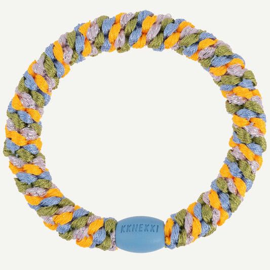 KKNEKKI -  Light orange sky blue glitter