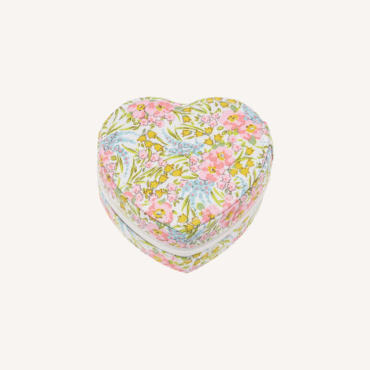 Jewelry box heart mw Liberty Swirling Petals - Rosa