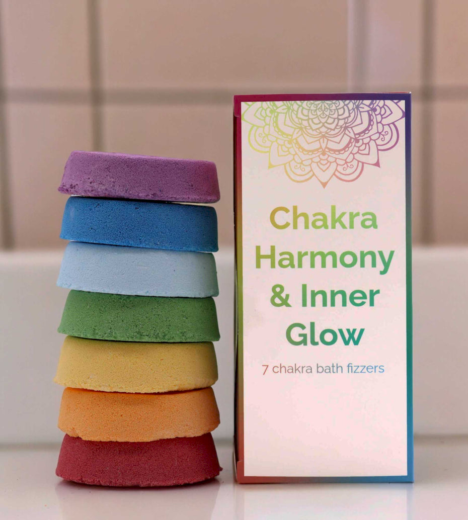 Chakra Badesett – Harmoni og Indre glød✨ stor gaveeske