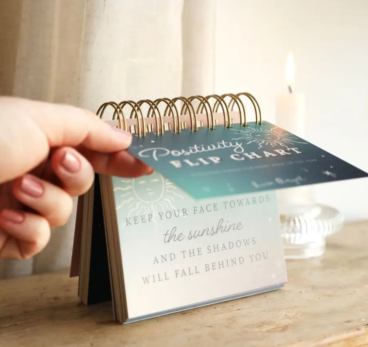 Celestial Positivity – Bordkalender med 52 inspirerende sitater ✨