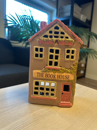 Cosy Chapter The Book House telysholder