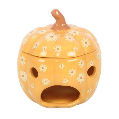 Groovy Floral Pumpkin Duftbrenner