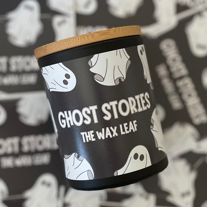 Ghost Stories Cotton Candy Scented Wooden Wick Candle