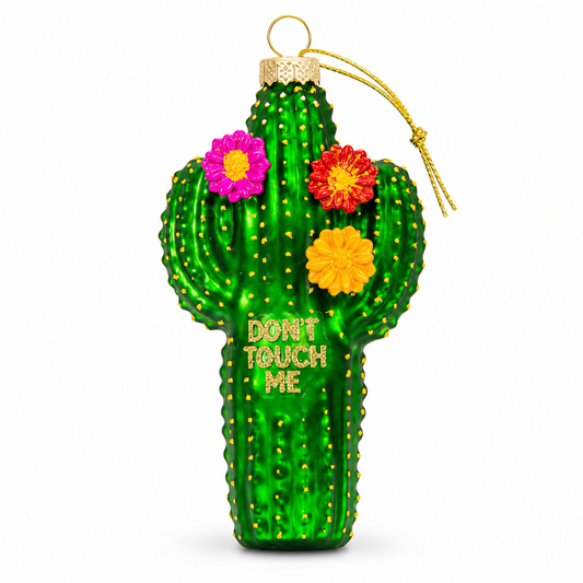 Don't Touch Me – Kaktusjulekule i glass